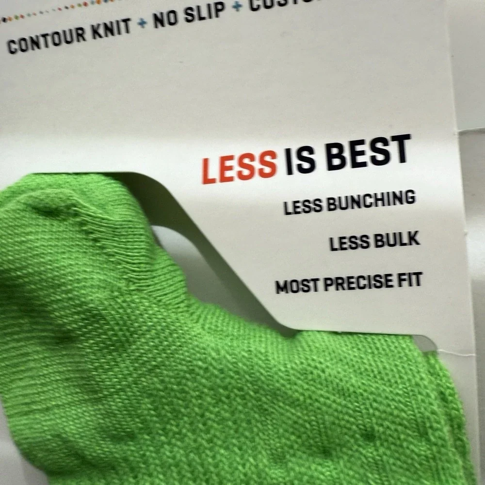 Lot 2 WIGWAM Catalyst SynchroKnit Contour No Slip Tab Sock Large M 9-12 W 10-13
